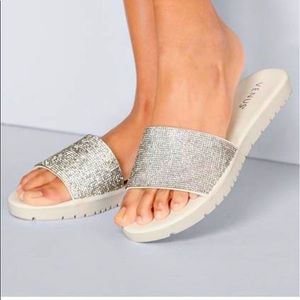 VENUS Embellished Slip on Slides
